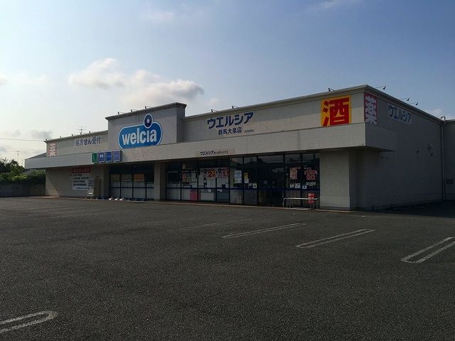 近くのウェルシア群馬大泉店まで850m(徒歩11分)