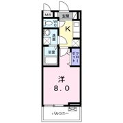 アビタシオンⅠの間取り画像