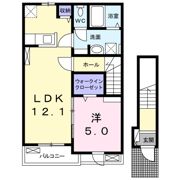 シャンドゥ フルールⅦの間取り画像