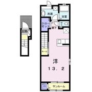 シュガー レイの間取り画像