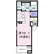 ミニオン パーク リアの間取り画像