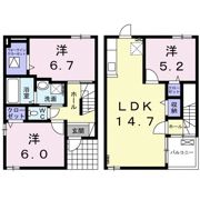 ベル サクラⅡの間取り画像