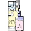 ゼクシー 桜ケ丘B棟の間取り画像