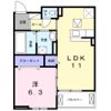 ゼクシー 桜ケ丘A棟の間取り画像