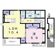 リエート 大日の間取り画像