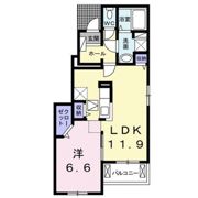 クラール・バッハ Cの間取り画像