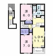 リクォーレⅠの間取り画像