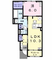 プランドール岐南の間取り画像