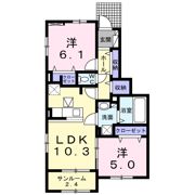 モンベルの間取り画像