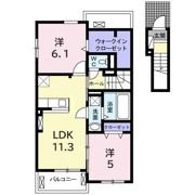 メゾン ド リヴェールⅢの間取り画像