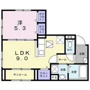 ヴィラージ 櫻Ⅱの間取り画像