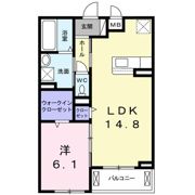 シャレム・オール Tの間取り画像