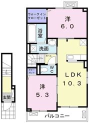 パイン スマイルの間取り画像