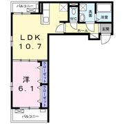 クレスト神崎川の間取り画像