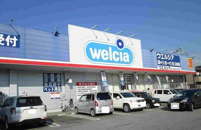 近くのウエルシア石和市部店まで700m(徒歩9分)