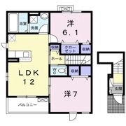 スーリールの間取り画像