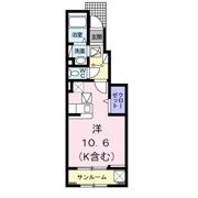 エレガンシアゼファーⅡの間取り画像