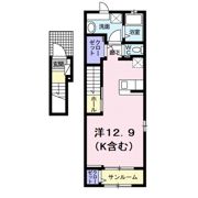 エレガンシアゼファーⅡの間取り画像