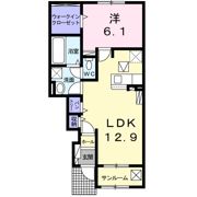 メゾンド ル マロンの間取り画像