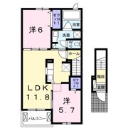 ルイ Aの間取り画像