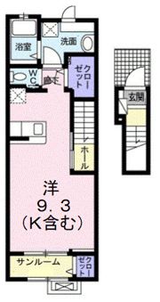 ルージュ・NⅡの間取り画像