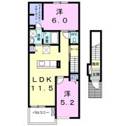 セレノ コルソの間取り画像