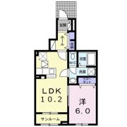 バードヒルAの間取り画像