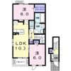 EUPHORIA Cの間取り画像