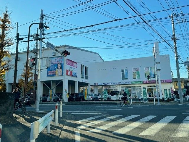 近くのウエルシア清新6丁目店まで300m(徒歩4分)