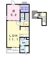 レイク ミッテの間取り画像