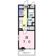 パークサイド春日Bの間取り画像