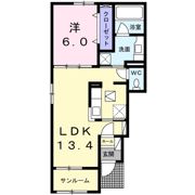 ピーカーブーの間取り画像