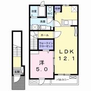Blue willow Ⅰの間取り画像