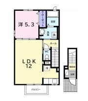 チャコールの間取り画像