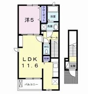 コリーヌ三崎の間取り画像