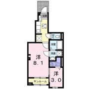 NEOS淡万Ⅰの間取り画像