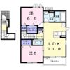 Belle Ville A―Ⅱの間取り画像