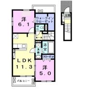 ミルキーウェイ Cの間取り画像