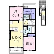 ファー ビヨンド Ⅱの間取り画像