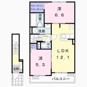 コリーナ デュオの間取り画像