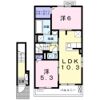 シュシュメゾンぴあのルタンの間取り画像