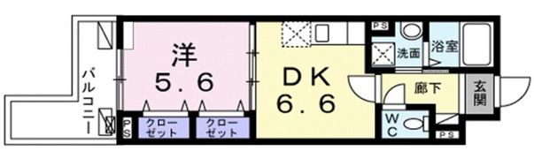 シャルフィーの間取り画像