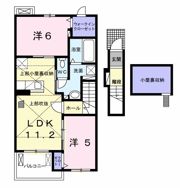 ジリータ Bの間取り画像