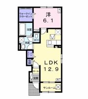 オー・ルージュ Ⅱの間取り画像