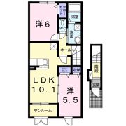 サン エンブレイスの間取り画像