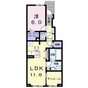 グランメール 手屋の間取り画像