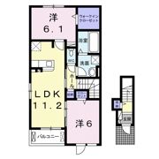 コーネリア西浜Ⅰの間取り画像