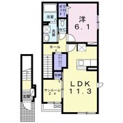 ペシュメゾンの間取り画像