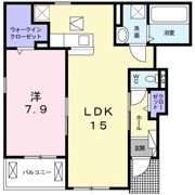 Maison de フルールの間取り画像
