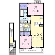 リメインαの間取り画像